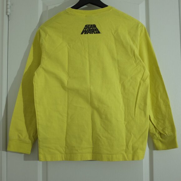 H&M Star Wars highlighter yellow tshirt size S - Picture 2 of 8